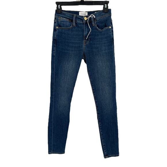 Frame Jeans Le High Skinny high rise blue size 25 - Picture 1 of 7